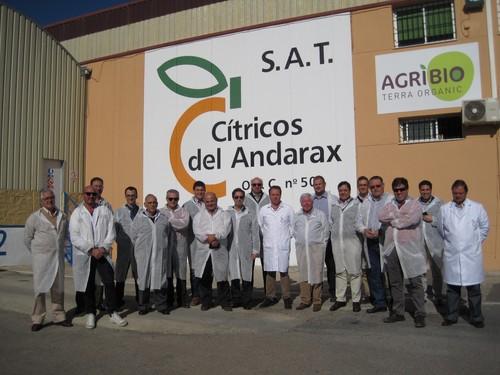 Una delegación de productores de Palma del Río visita la provincia para conocer el modelo agrícola de Almería