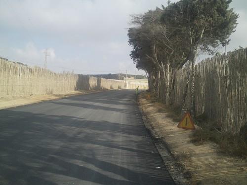 Finalizan las obras de mejora del camino rural El Toril, en El Ejido