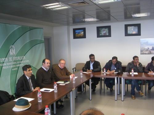 La Junta de Andalucía muestra a profesionales de India el desarrollo y modernización del regadío en Almería
