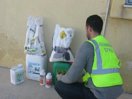 La Guardia Civil detiene a una persona por el robo con fuerza en un almacén agrícola e imputa a otras dos por receptación