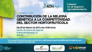 Cajamar acoge una jornada técnica sobre la contribución de la mejora genética a la competitividad del sector hortofrutícola