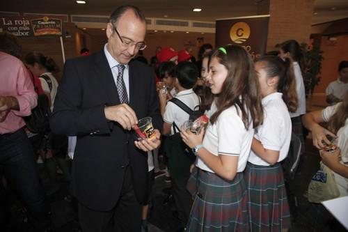 Un millar de niños participa este miércoles en las actividades organizadas dentro del III Plan de Consumo Infantil de Frutas y Hortalizas