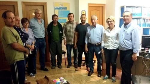 COAG plantea al PP de Roquetas temas de interés que puedan repercutir en beneficios para los agricultores de la localidad