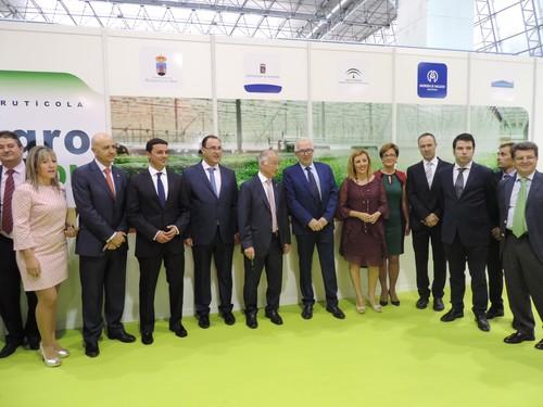 Amat destaca a los agricultores como auténticos protagonistas de Infoagro Exhibition