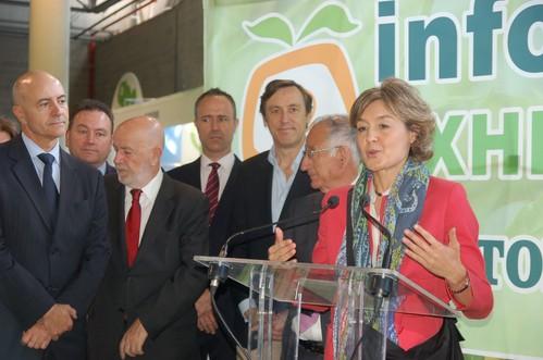 García Tejerina: La agricultura almeriense y la española en su conjunto está especialmente apoyada por este Gobierno