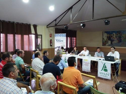 ASAJA-Almería reúne a citricultores del Levante para informarles de las novedades del seguro agrario