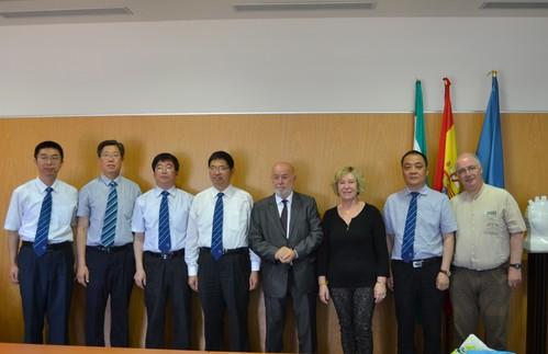 La Universidad de Almería firma un convenio de colaboración con la Universidad china de  Shandong