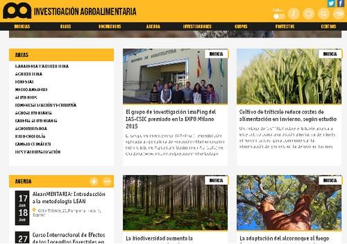 Ifapa presentará el portal  'Agripa' dirigido a profesionales del I+D agroalimentario y forestal