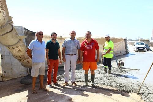 Unas 80 hectáreas de invernadero se beneficiarán de las obras de drenaje, encauzamiento y pluviales en el Paraje Simón de Acien de El Ejido