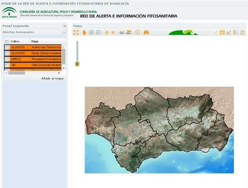 Más de 47.200 usuarios han accedido a la web de la Red de Alerta e Información Fitosanitaria de Andalucía