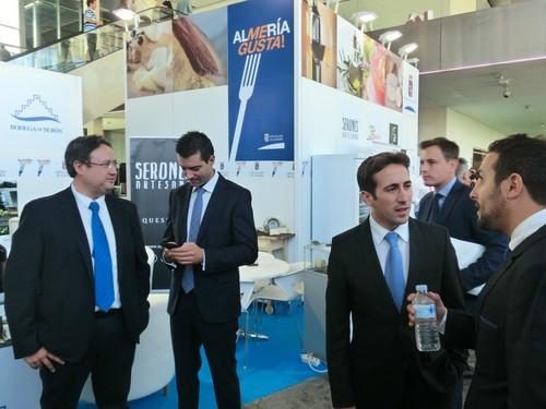 El stand de Diputación en Andalucía Sabor se convierte en un importante centro de negocios para las empresas almerienses