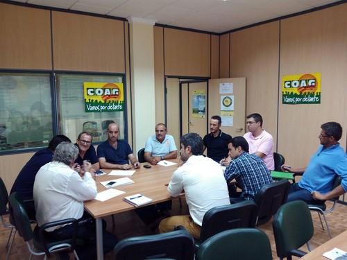 C´s El Ejido se reune con el Comité de Coag de El Ejido y Dalías