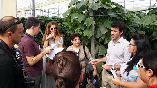 Una delegación de periodistas europeos visita Almería de la mano ECPA