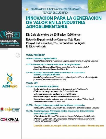 Cajamar y Coexphal clausuran la ‘Semana de la Innovación’ con un encuentro dedicado a la generación de valor añadido