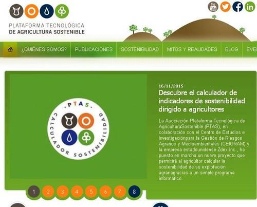 La PTAS pone en marcha un calculador de indicadores de sostenibilidad dirigido a los agricultores