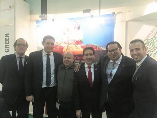 Diputación respalda a un sector que exhibe un modelo de referencia en Fruit Logística