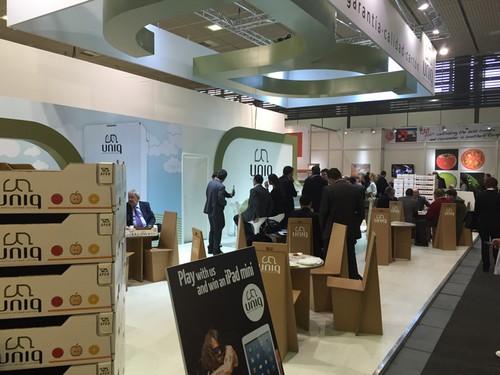 Uniq cierra su primera participación en la Feria Internacional de Fruit Logística de forma 'sobresaliente'
