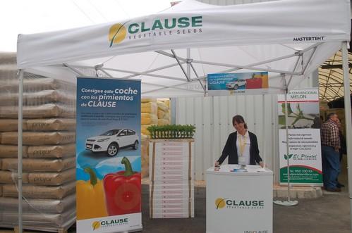 HM Clause promociona su campaña de pimientos California en Semilleros El Plantel en Dalías