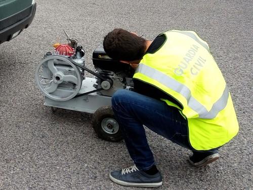 La Guardia Civil detiene al autor de la sustracción de una máquina de sulfatar  en El Ejido