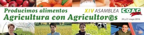 COAG celebra los próximos 20 y 21 de mayo en Madrid su XIV Asamblea General