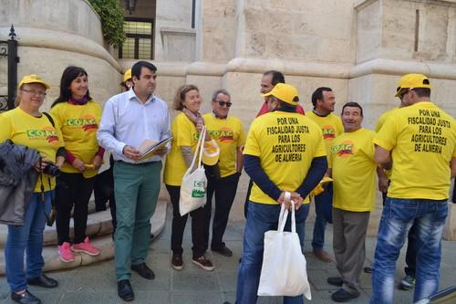 COAG solicita una reunión al subsecretario de Agricultura para exigir la modificación de los módulos fiscales para los productores almerienses
