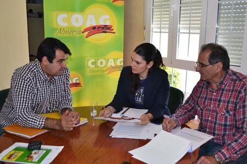 COAG mantiene un encuentro Noemí Cruz (PSOE) para pedirle que presionen en la modificación de la rebaja fiscal