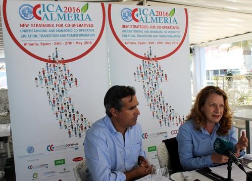 El Congreso ICA Almería 2016 reunirá a 200 expertos de más de 35 países para hablar sobre cooperativismo