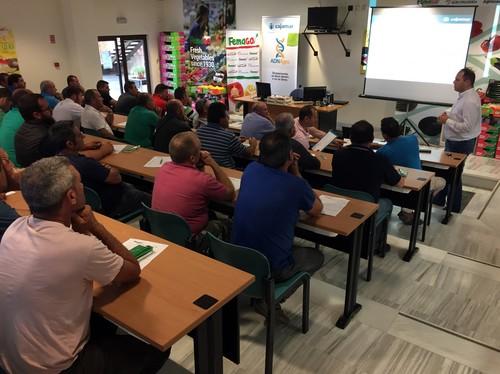 Femago y 'Las Palmerillas' muestran a los productores las ventajas de la autogestión de restos vegetales
