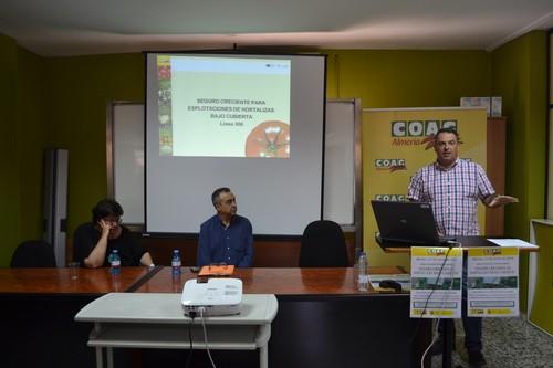 COAG aboga por la contratación del seguro creciente de hortícolas bajo cubierta para proteger la renta del agricultor