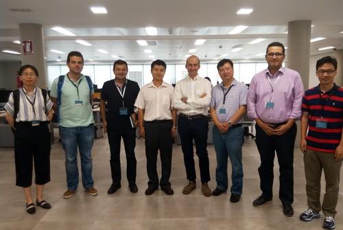 Hispatec recibe la visita de responsables de NERCITA, centro tecnológico chino de referencia