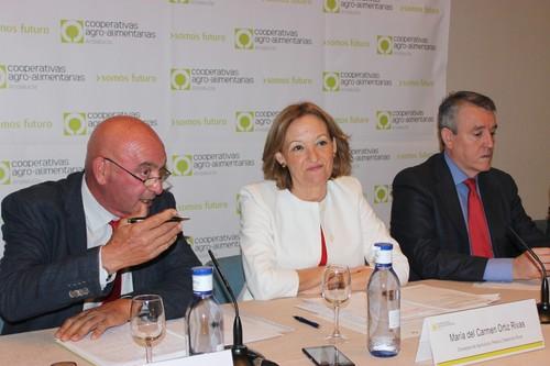 Carmen Ortiz destaca que la facturación de las cooperativas andaluzas sube un 19,6% y supera los 7.600 millones de euros