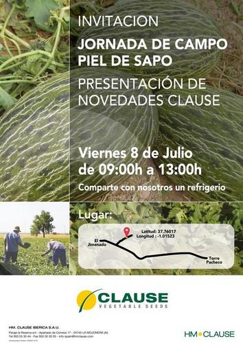 HM Clause muestra sus novedades en piel de sapo en unas jornadas de campo en Murcia