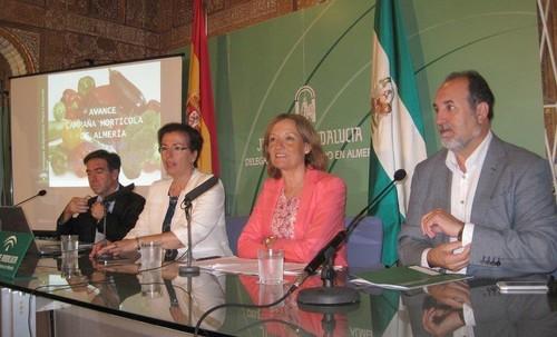 El valor de la producción de frutas y hortalizas de Almería desciende un 2% pese al incremento del volumen cosechado