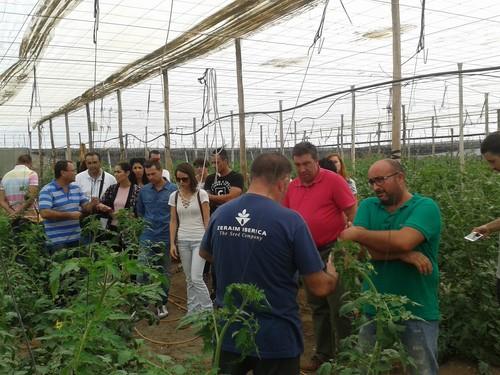 Jóvenes agricultores del Bajo Andarax y el Campo de Dalías se forman en producción ecológica