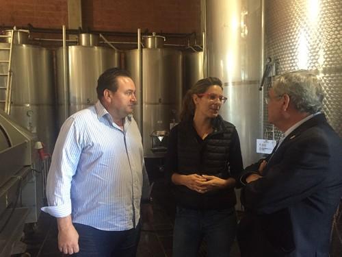  ASAJA visita la IGP Laujar Alpujarra para conocer los resultados de la vendimia de este año