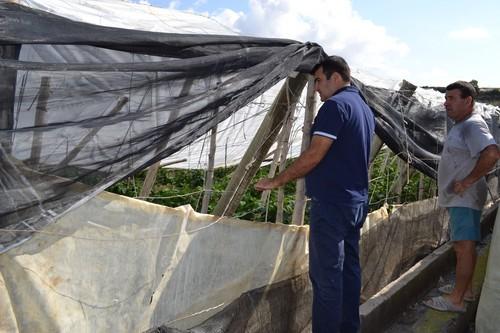 COAG valora la publicación de ayudas para los agricultores de Adra y El Ejido afectados por la riada