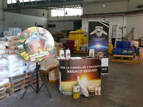 Kenogard invita a los agricultores a jugar a su ruleta de la suerte con Prolectus® y ganar un regalo seguro