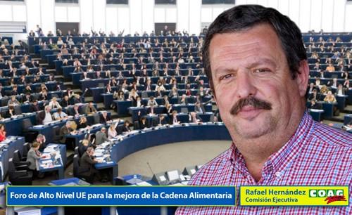 COAG presenta en Bruselas su propuesta para una ley europea que evite las prácticas abusivas y desleales en la cadena de valor agroalimentaria