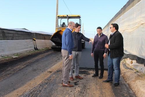 El 'I Plan Municipal de Mejora de Caminos' entra en su recta final con la adecuación de casi un centenar de kilómetros de vías