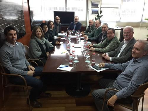 José Manuel Ortiz se reúne con las Asociaciones de Desarrollo Rural de la provincia de Almería
