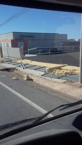 Las fuertes rachas de viento causan estragos en el campo almeriense