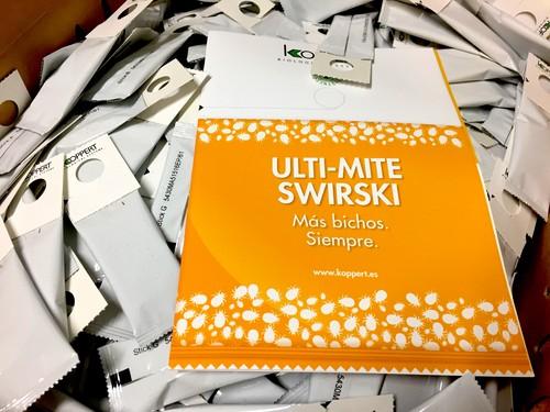 Crece la demanda de ULTI-MITE SWIRSKI, el primer sobre con un aislamiento perfecto y 100% ecológico