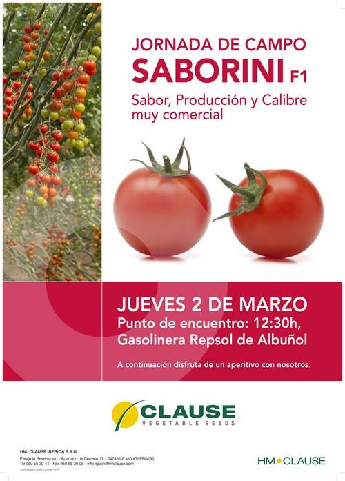 HM. Clause organiza una jornada de campo este jueves en Albuñol para mostrar su cherry Saborini