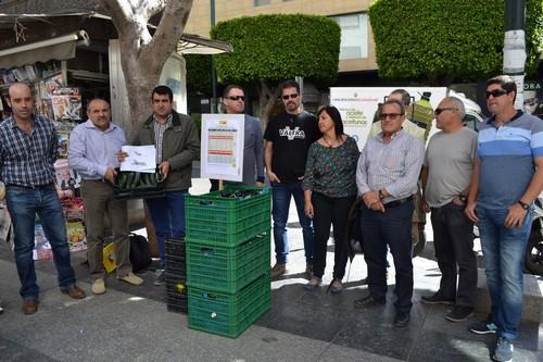 El precio del calabacín crece más del 800% del campo a la mesa en el mes de marzo