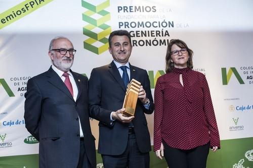 Anecoop, premiada por el Colegio de Ingenieros de Levante por su liderazgo
