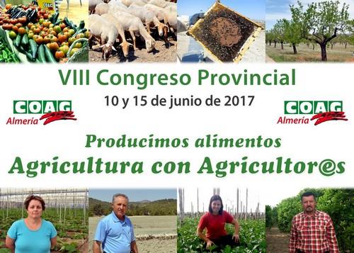 COAG celebra su VIII Congreso Provincial para debatir sobre la importancia de los agricultores como productores de alimentos