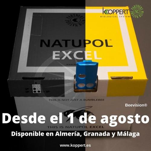 Koppert revoluciona las colmenas Natupol con un sistema de señales que solo pueden ver los abejorros