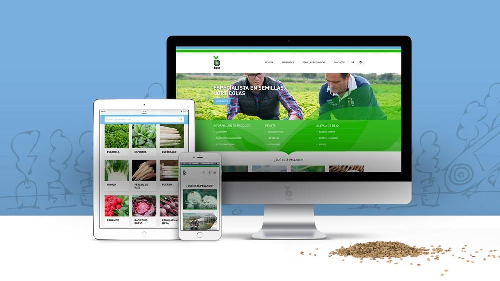 Bejo lanza su nueva web más cómoda e intuitiva