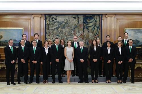 La Reina Letizia recibe en audiencia a Idai Nature