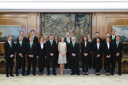 La reina recibe en audiencia a Idai Nature